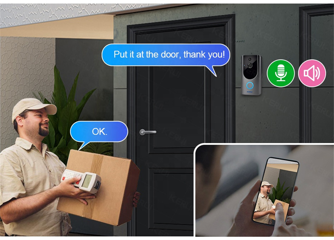 Smart Wi-Fi Doorbell(DDV104)
