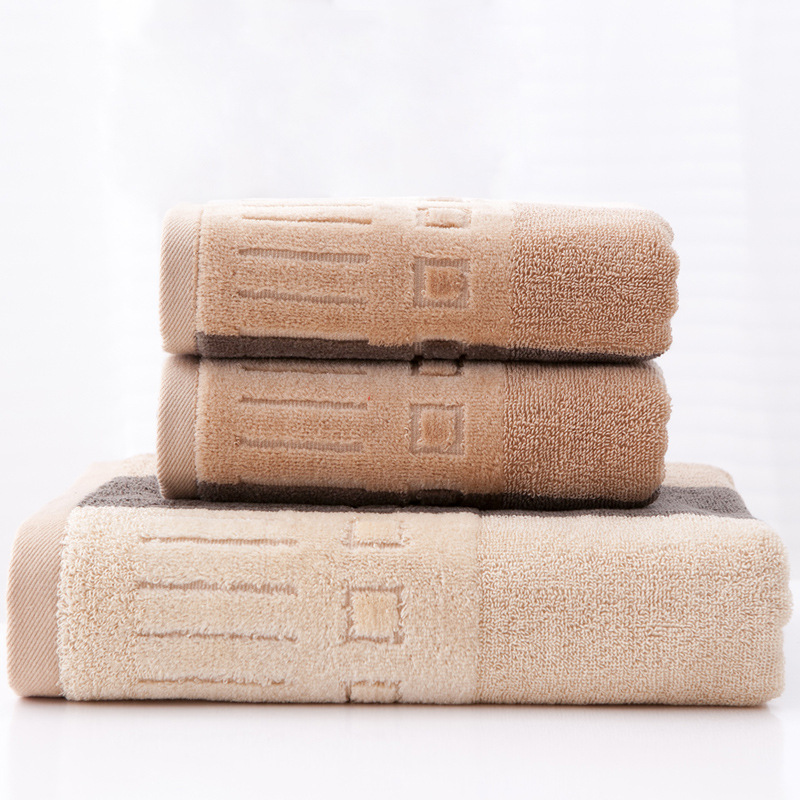 Compressed Cotton Bath Towels with Plush Cut Pile Thick and Oversized Gift-Packaged
