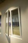 European Style Tilt And Turn Aluminum Windows With Frame Jalousie Double Glazed