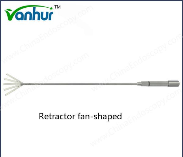 FDA Certified Steel Laparoscopic Fan-Shaped Retractor for Laparoscopic Surgical