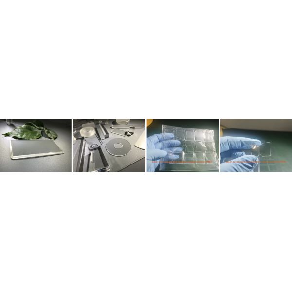Customized Single Crystal Sapphire Optical Lens / Optical Glass Windows For Scanner