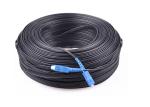 G657a Ftth Drop Fiber Optic Cable / OD7.3mm 2Core Flat Drop Fiber Cable