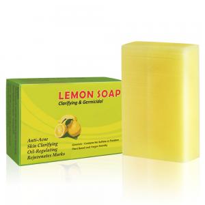 China Natural Organic Soap For All - Skin Nourish Custom Packaging organic bath Lemon soap on sale