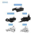 Reliable 6V 1.5A Wall Mount Power Supply Adaptor 10%-90%RH Humidity