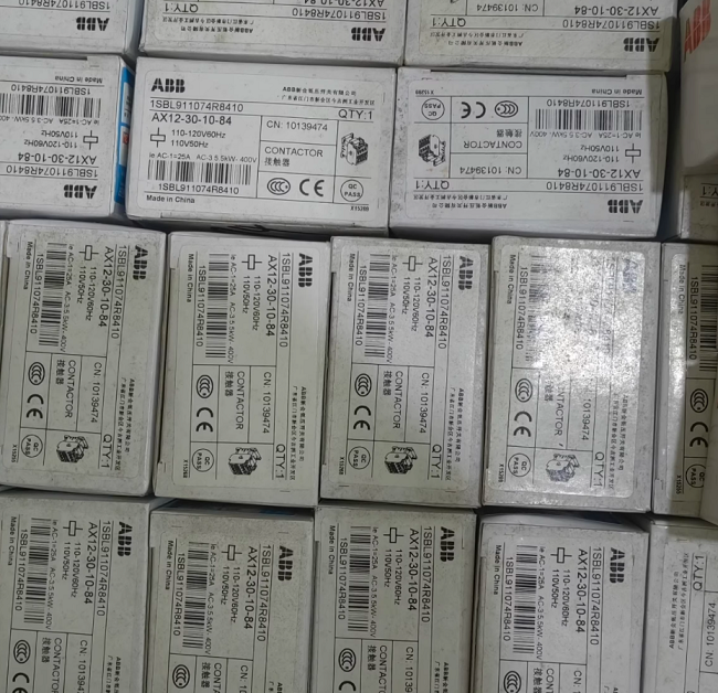 AX12-30-10-84 ABB Ac contactor Compact AC control solution Small and medium sized motors load control