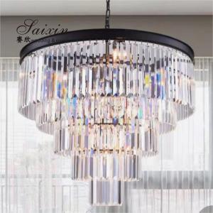 China Modern Home Crystal Ceiling Lights For Living Room Kitchen Decoration Crystal 120cm wholesale