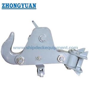 China Marine Dock Quick Release Towing Hook Boat Ship Towing Equipment wholesale