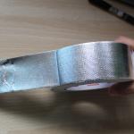 Anti Static Aluminum Foil Coated Fiberglass Cloth Alkali Free Composition