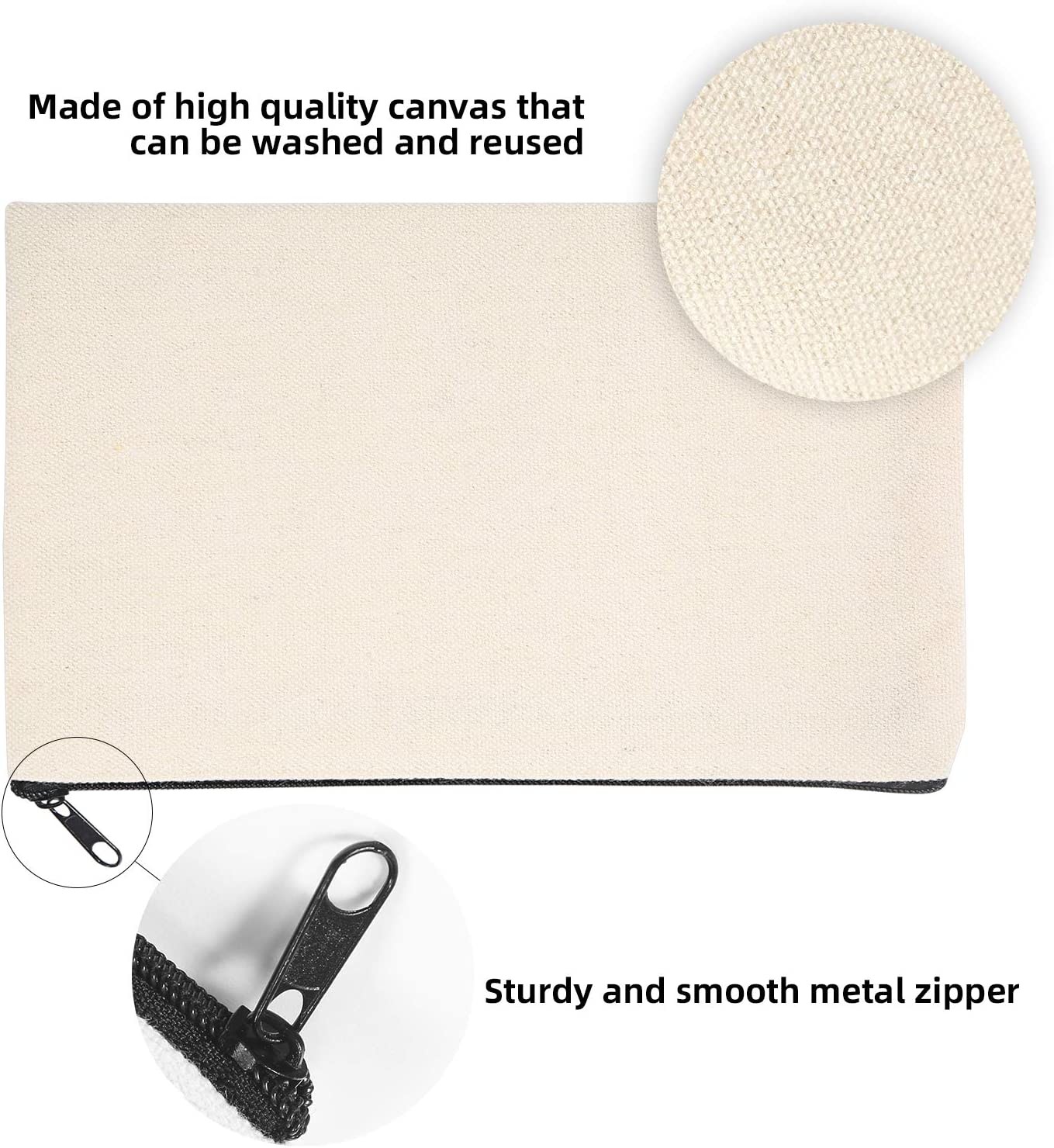 High quality toiletry bag with zipper