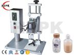 Long Life Semi Automatic Capping Machine , Plastic Bottle Cap Sealing Machine