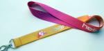 Portable Full Colors Heat Transfer Dye Sublimation Lanyards For School Id