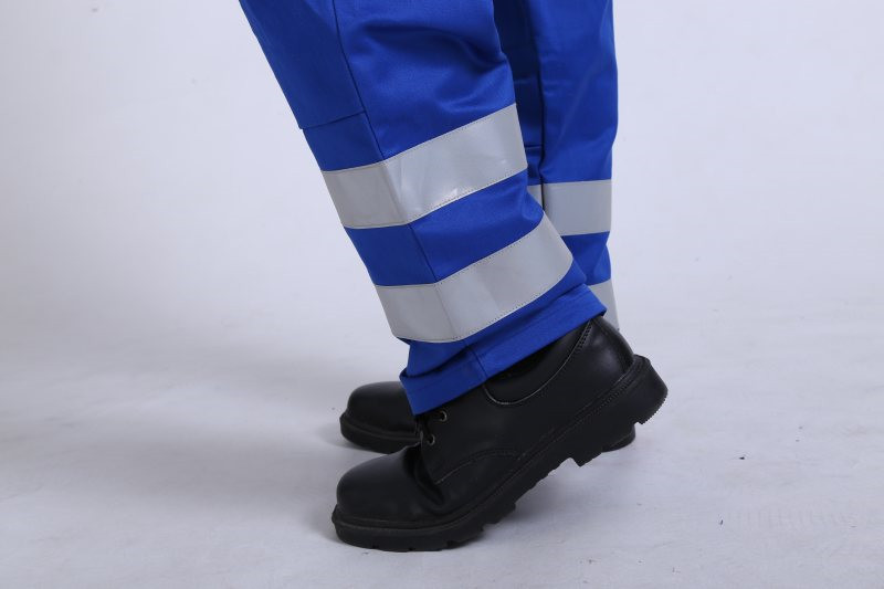 350gsm FR Liquid Chemical protective Suit , IEC61482 Chemical Resistant Pants