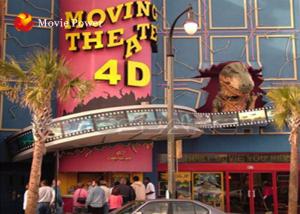 China Large Screen Fog Smell Fire 4-D Movie Theater Simulation For Theme Park wholesale