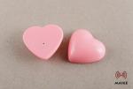 Durable EAS Hard Tag Pink Love Shape Apply To Quilt / Sheet / Clothing