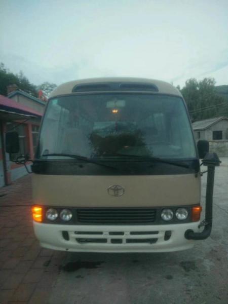 TOYOTA engine Used Toyota Coaster Bus Optional Color Blue White Brown Goldecheap