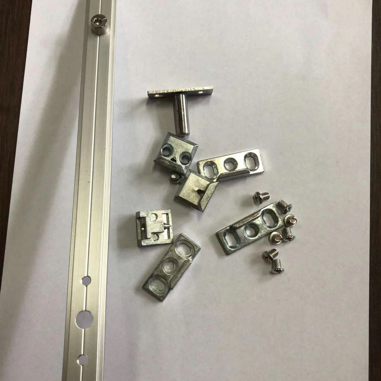 A Set of T Lock European Standard Aluminum Alloy Transmission Rod Windows Accessories