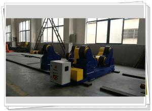 China 40T Tank Fabrication Fixed SAR Welding Turning Rolls Rubber Wheel 415V wholesale