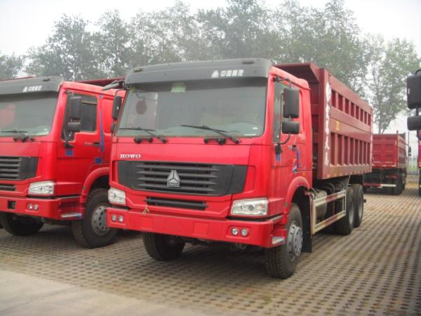 Ventral Lifting Heavy Duty Dump Truck With 20m3 Cargo Body Strong Reinforced