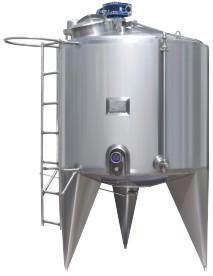 China Double Layer Storage Tank Liquid Storage With Heat Preservation Materials wholesale