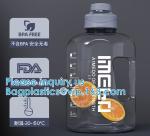 Water Bottles Fitness Gym Sports Jug Big Capacity Plastic eco friendly Water