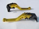 Yellow Motorcycle Adjustable Clutch Lever For Aprilia Rsv Tuono Falco Rst1000