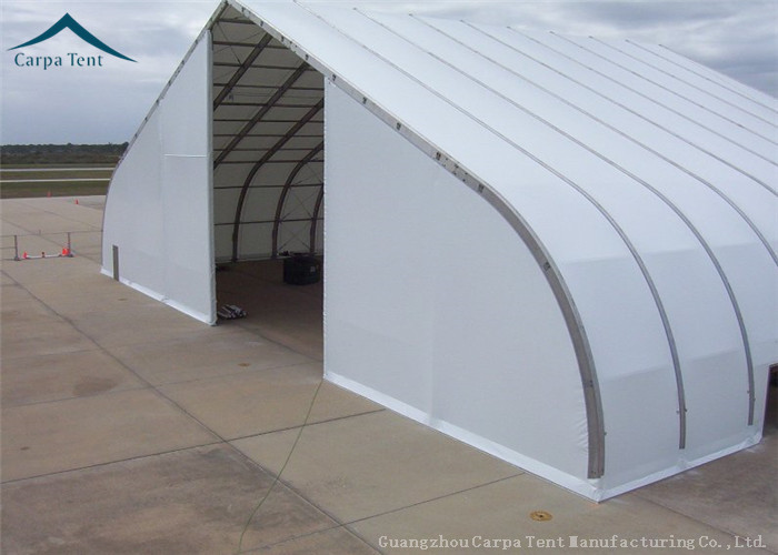 Spacious Water Proof Aircraft Hangar Outdoor Warehouse Canopy Tent With Aluminium