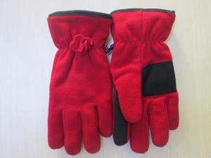 China Fleece Gloves--Thinsulate Lining--Ladies Winter Gloves for Outside--Unslip Palm wholesale