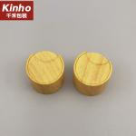 Wooden Pattern 18mm Disc Top Caps Water Transfer 20mm 24mm 28mm Shampoo Bottle