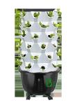 Stocked 65L 6 Layer 48 Plant Holes Hydroponic Growing Tower With Drip Nutrient