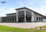 Aisc / En / Jis Standard Prefab Commercial Building Steel Shopping Center