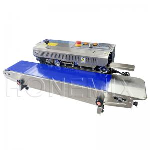 China Horizontal Plastic Film Sealing Machine 600W Heating Electric Plastic Bag Sealer wholesale