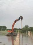 32Mpa Concrete Pile Driving Equipment , Excavator Mounted Sheet Pile Driver