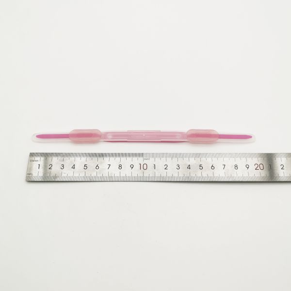 Colored Plastic Paper Fastener 2 Hole Plastic File Fastener Eco Friendly