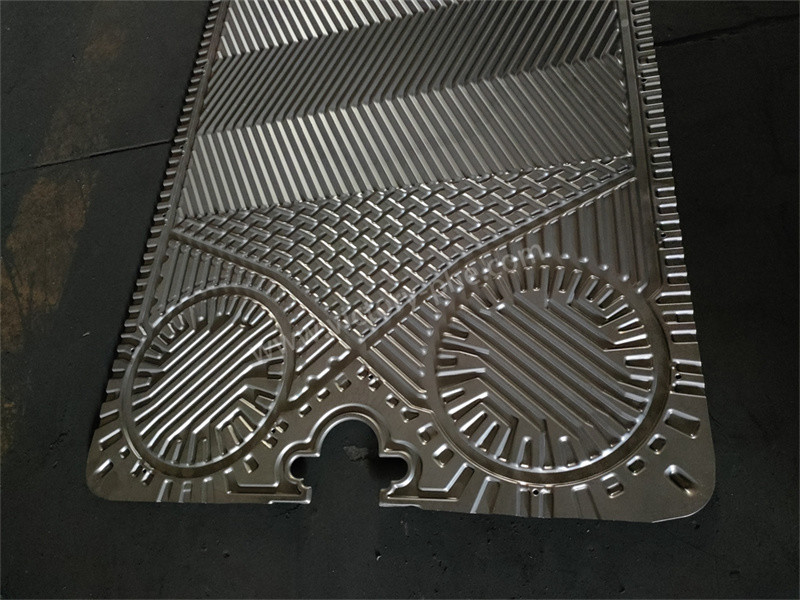 Gasketed Heat Exchanger Plate Replacement 0.5mm High Thermal Conductivity