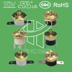 KSD301 Bimetal Temperature thermal Switch , Normally Closed / Open Auto Reset