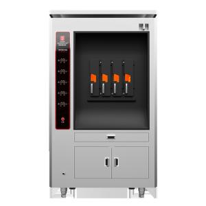 China Commercial electric fish grill with Single-layer 6 compartments 6 fish at a time BBQ Grill Oven Equipment wholesale