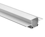 88*33mm Plaster LED Profile Aluminum 3m 4m Length For Kitchen Cabinets