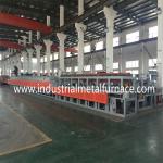 750kg/Hour Continuous Gas Mesh Belt Heat Treatment Furnace For Fasteners Bolts