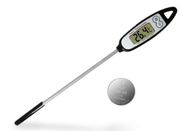 Meat Candy Thermometer with LCD Screen, Anti-Corrosion, Best for Kitchen, Grill,