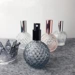 100ml pineapple shape glass spray bottle perfume glass empty bottle