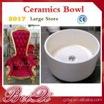 Wholesale Cheap Pedicure Throne Chair Ceramics Pedicure Bowl , Spa Pedicure