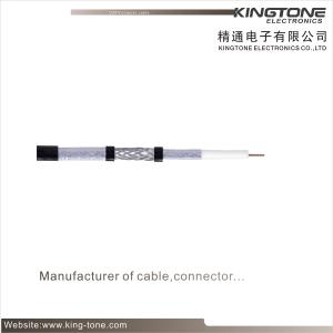 China Tri - Shield Outdoor Coaxial Cable RG11 75 Ohms PE Jacket For Local Area Network wholesale