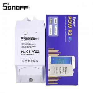 China Smart Pow R2 16a 3500w Wifi Switch Controller Real Time Power Consumption Monitor Measurement wholesale