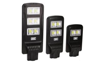 China All In One Integrated Solar Led Street Light 20W 40W 60W Black ABS Housing wholesale