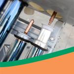 Galvanized Steel High Pressure Solar Geyser 45 Degree Bracket Angle