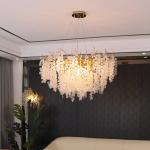 Modern Commercial Chandeliers Lighting Indoor Crystal Glass Pendant Lamp
