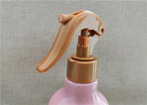 China Gardening Fine Mist Trigger Sprayer , Brown Spray Bottle Nozzles PP Material wholesale