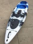 Cruising 12 Foot Lightweight Touring Kayak Sit On Top Fishing Large Cockpit 440