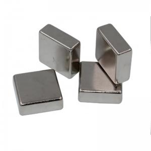 China Customize Black Epoxy Coated Neodymium Magnets block N40 N50 wholesale