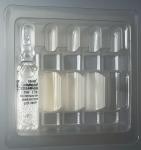 1mm-100mm Thickness 1ml Ampoule Tray Medicine Packaging Box